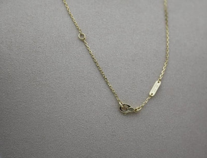 18k Gold, turquoise butterfly necklac 925 Sterling cz (w8 vc stamp) #Gift