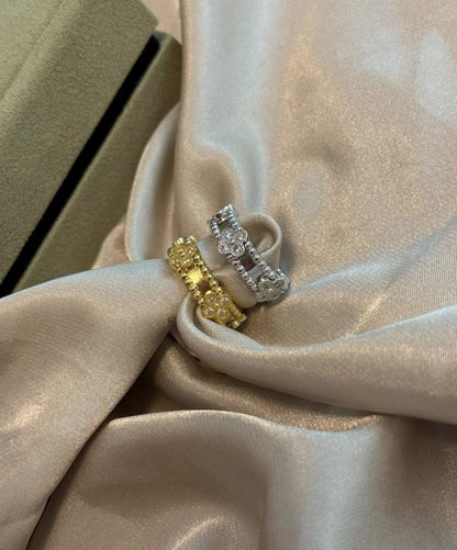 925 silver plated 18k gold - Perlee thin ring #Gift