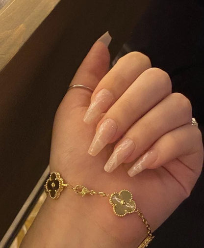 18k Gold Clover Bracelet: 18k Gold Plate sterling silver, 15mm motif size #clover Gift